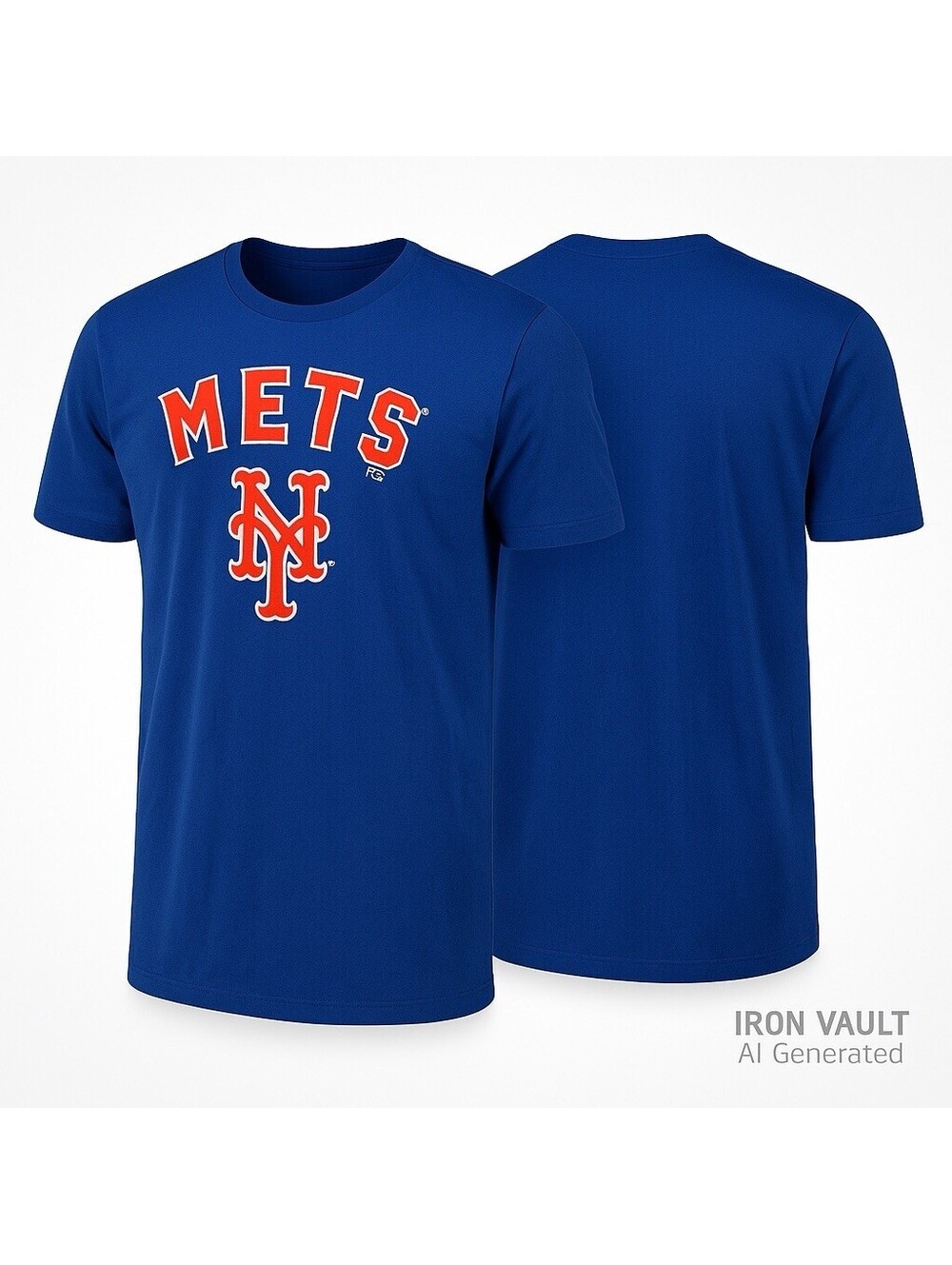 New York Mets Fanatics Royal Blue MLB T-Shirt Men’s Large